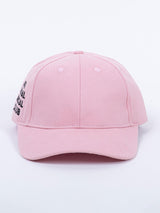 Baby Pink Free Size Unisex Baseball Caps - Tistabene