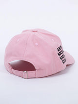 Baby Pink Free Size Unisex Baseball Caps - Tistabene