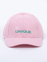 Be Unique Baby Pink Free Size Unisex Baseball Caps - Tistabene