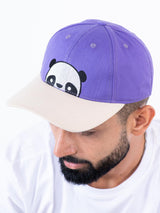 Panda Embroidered Multi Free Size Unisex Baseball Caps - Tistabene