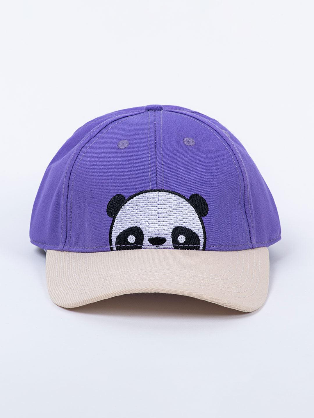 Panda Embroidered Multi Free Size Unisex Baseball Caps - Tistabene