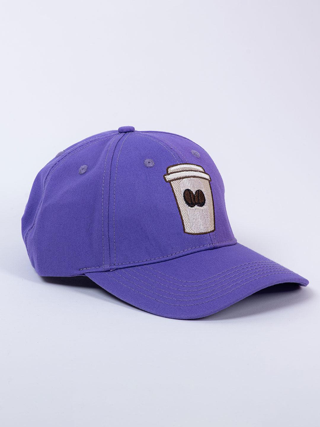 Coffee Mug Purple Free Size Unisex Baseball Caps - Tistabene