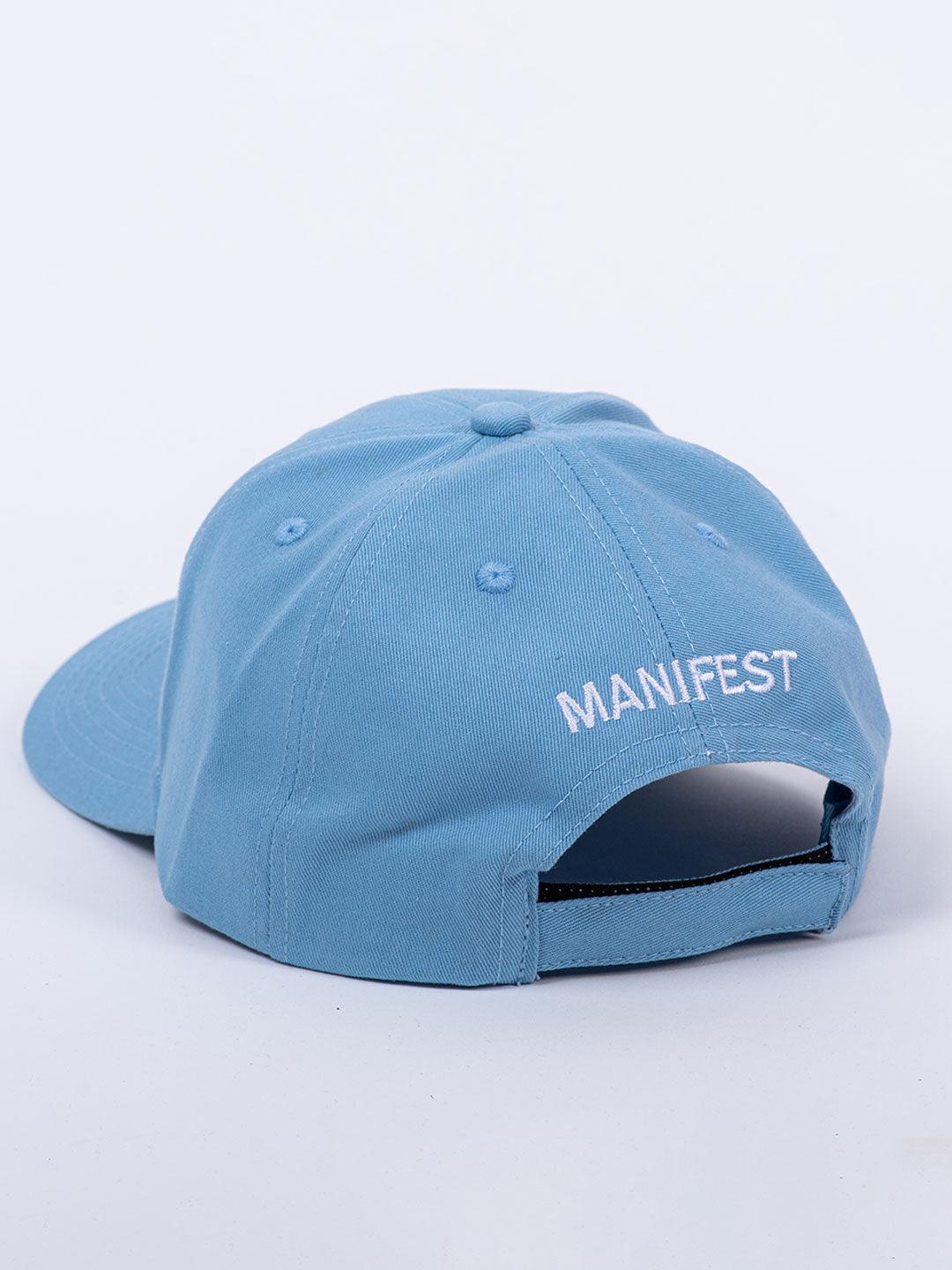 11:11 Embroidered Pale Blue Free Size Unisex Baseball Caps - Tistabene