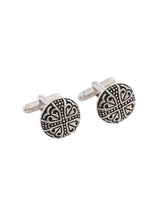 Enameled Ethnic Bullet Back Cufflink