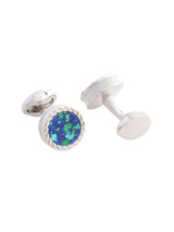 Classic Corporate Whale Back Multi Color Cufflink