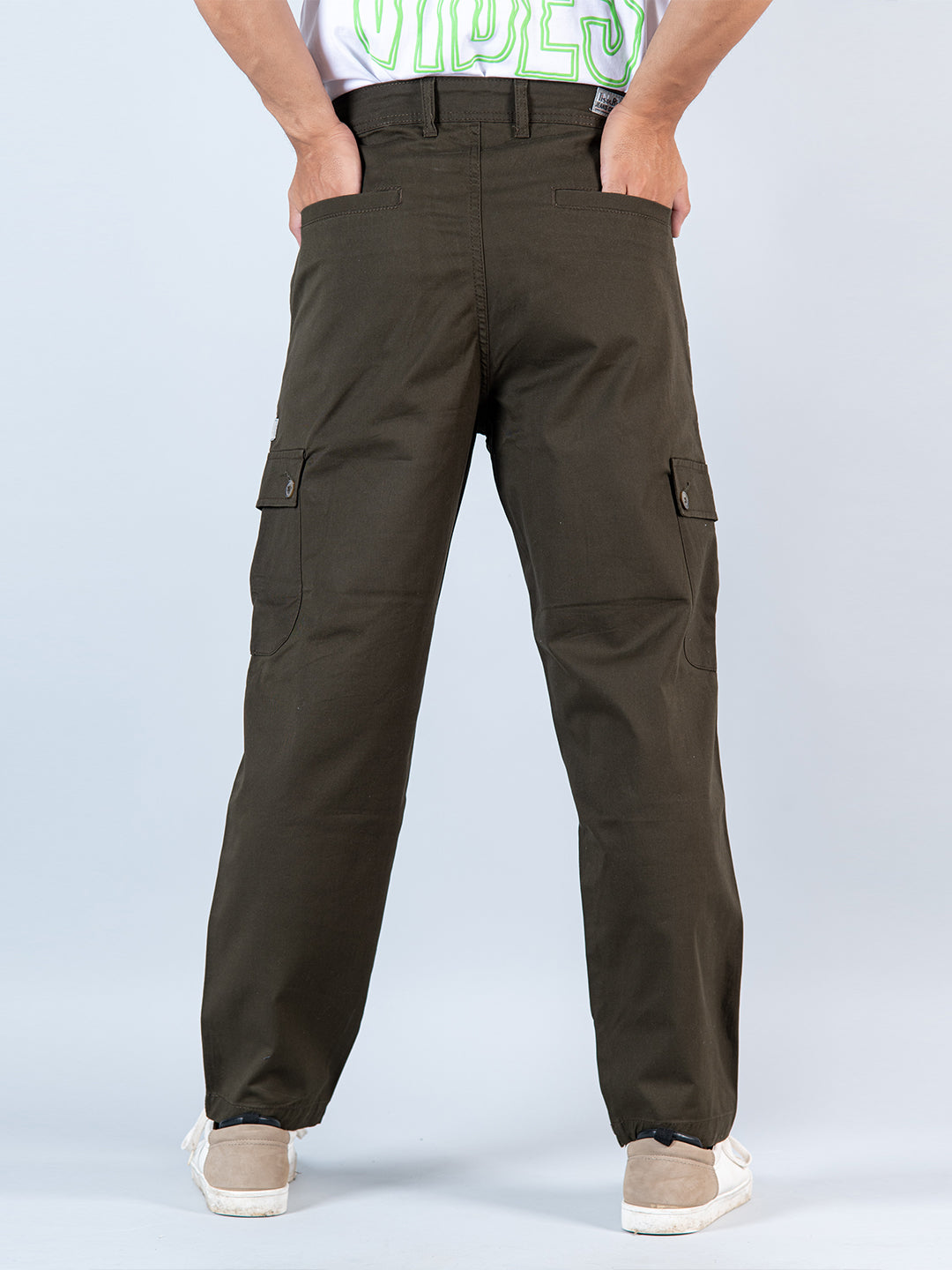 mens denim cargo pants