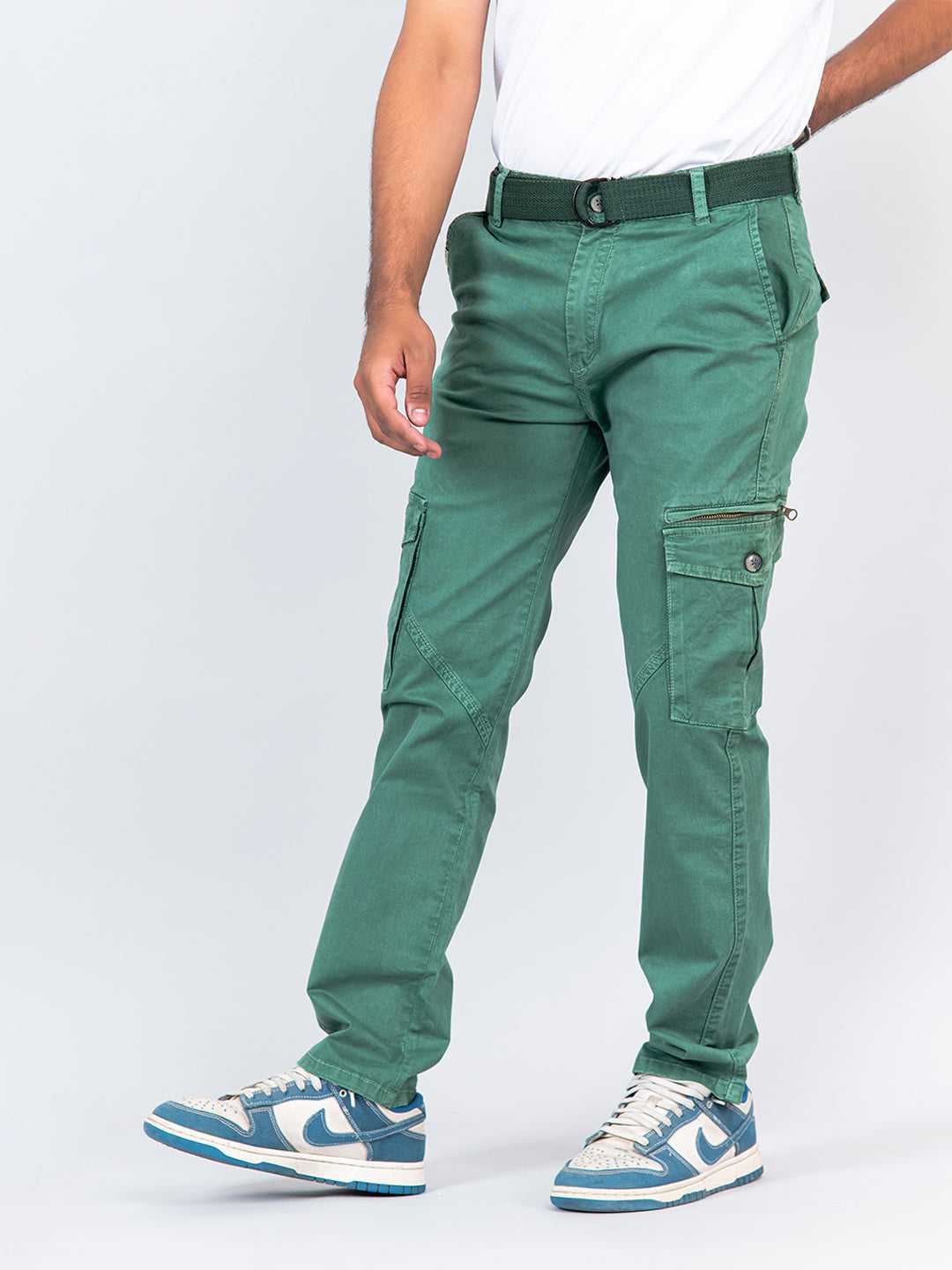 Buy Steel Grey Gap Twill Cotton Mens Cargo Pants Online At Best Prices   Tistabene