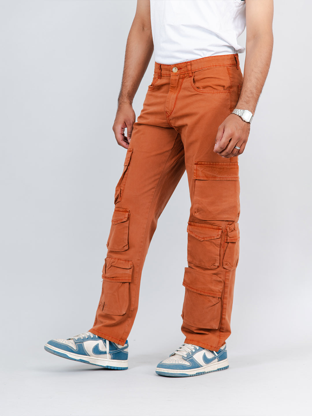 BN005 Zip-Off Outdoor Pants Men's Burnt Orange