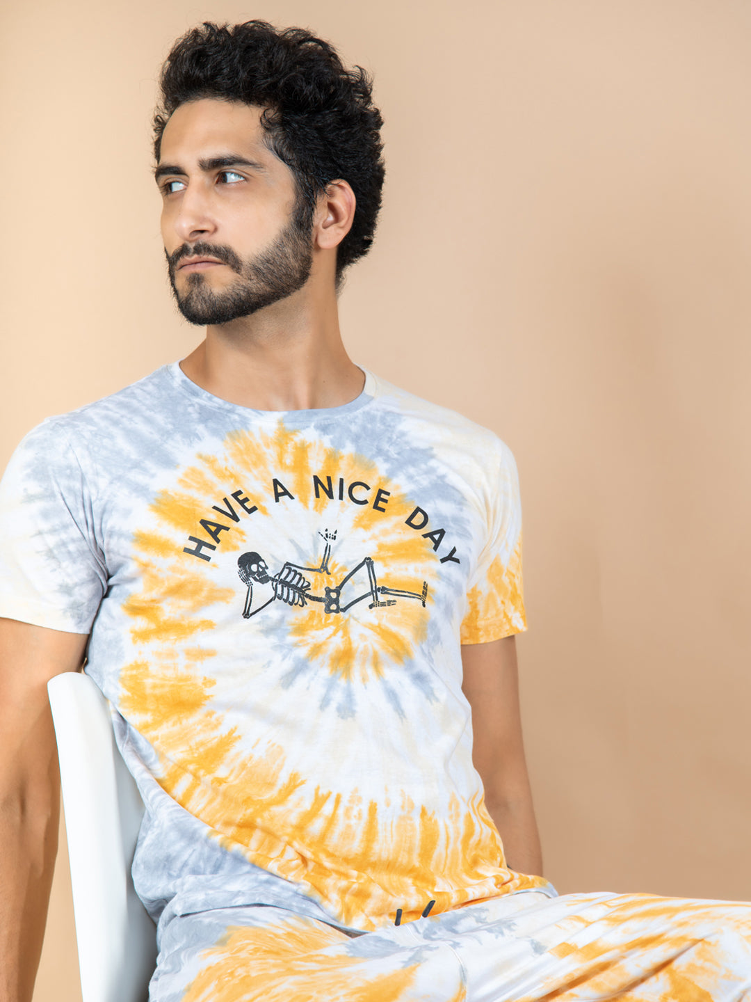 Have a Nice Day Tie and Dye T-shirt and Joggers