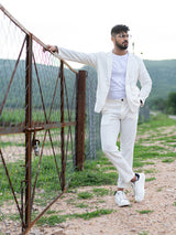 White Linen Suit