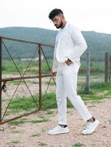 White Linen Suit