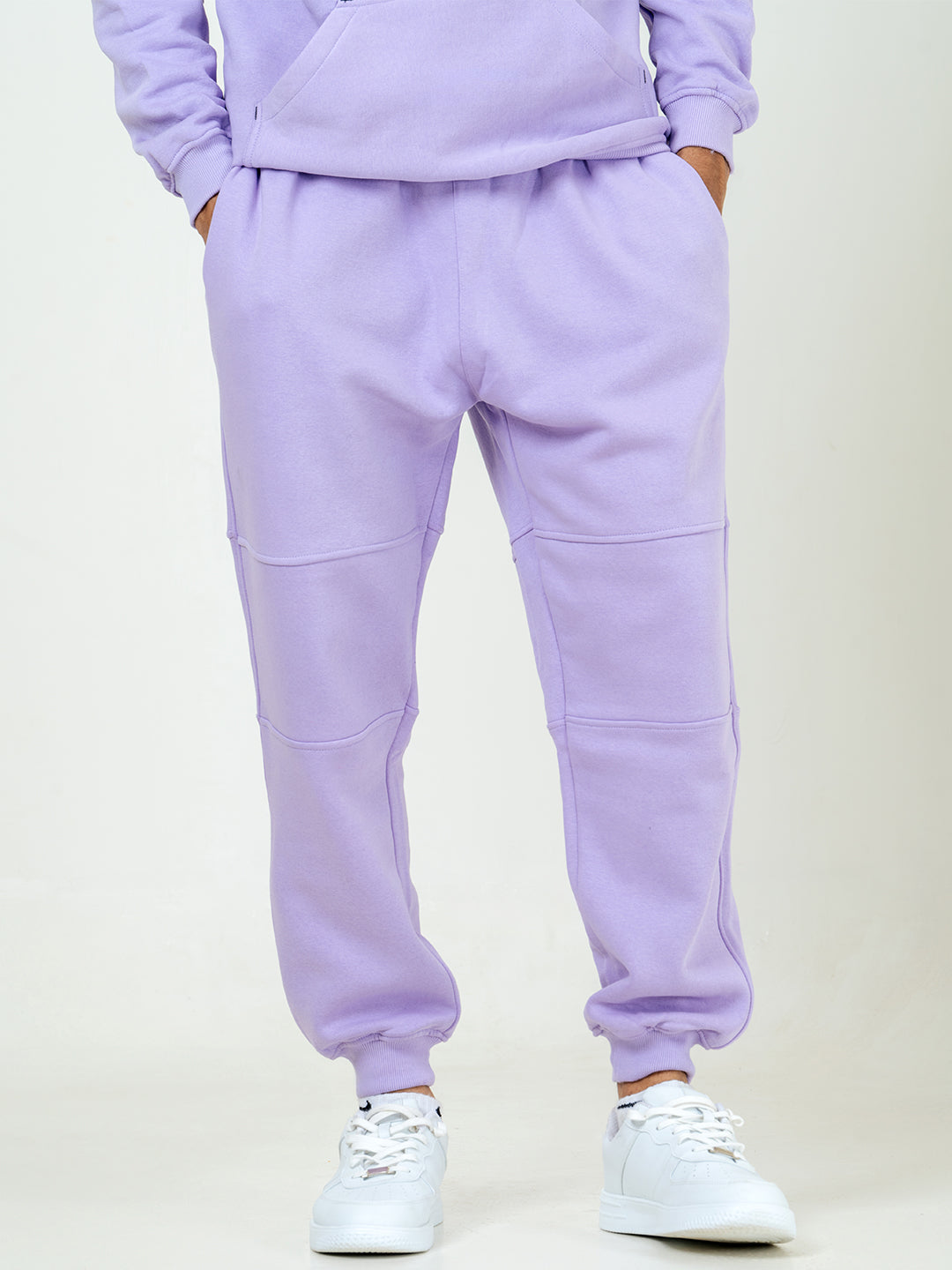 Lilac Round Neck Sweatshirt With Jogger Co-ord Set