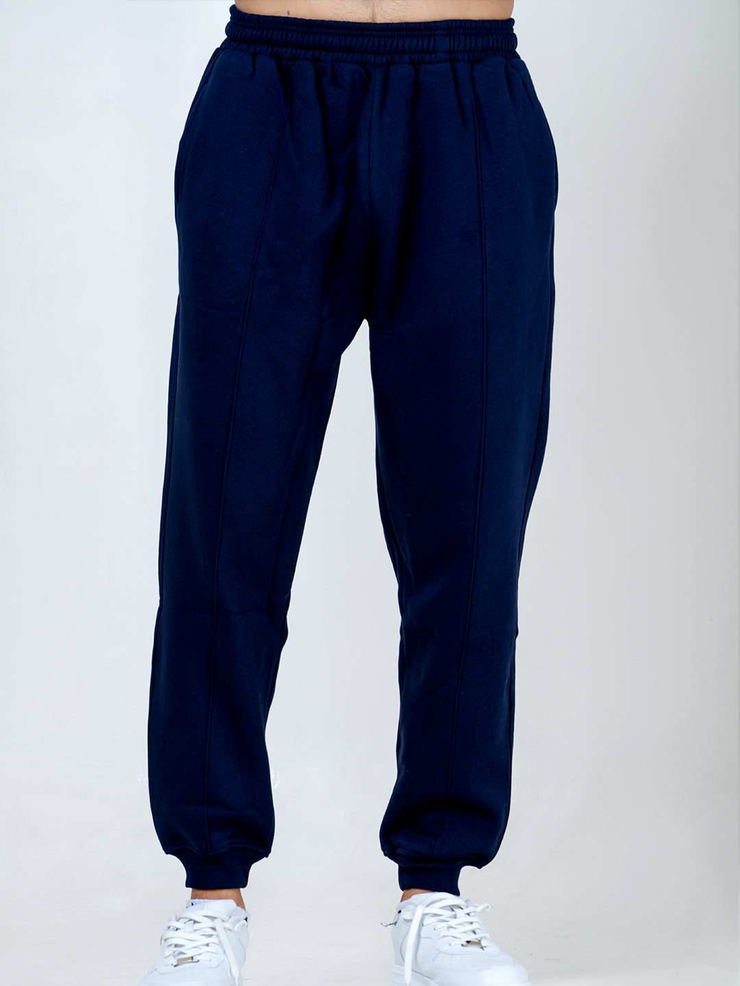 Navy Blue Sweatshirt With Jogger Co-ord Set