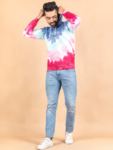 Tistabene Printed Tie and Dye Hoodie