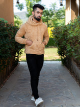 Light Brown Sherpa Hoodie