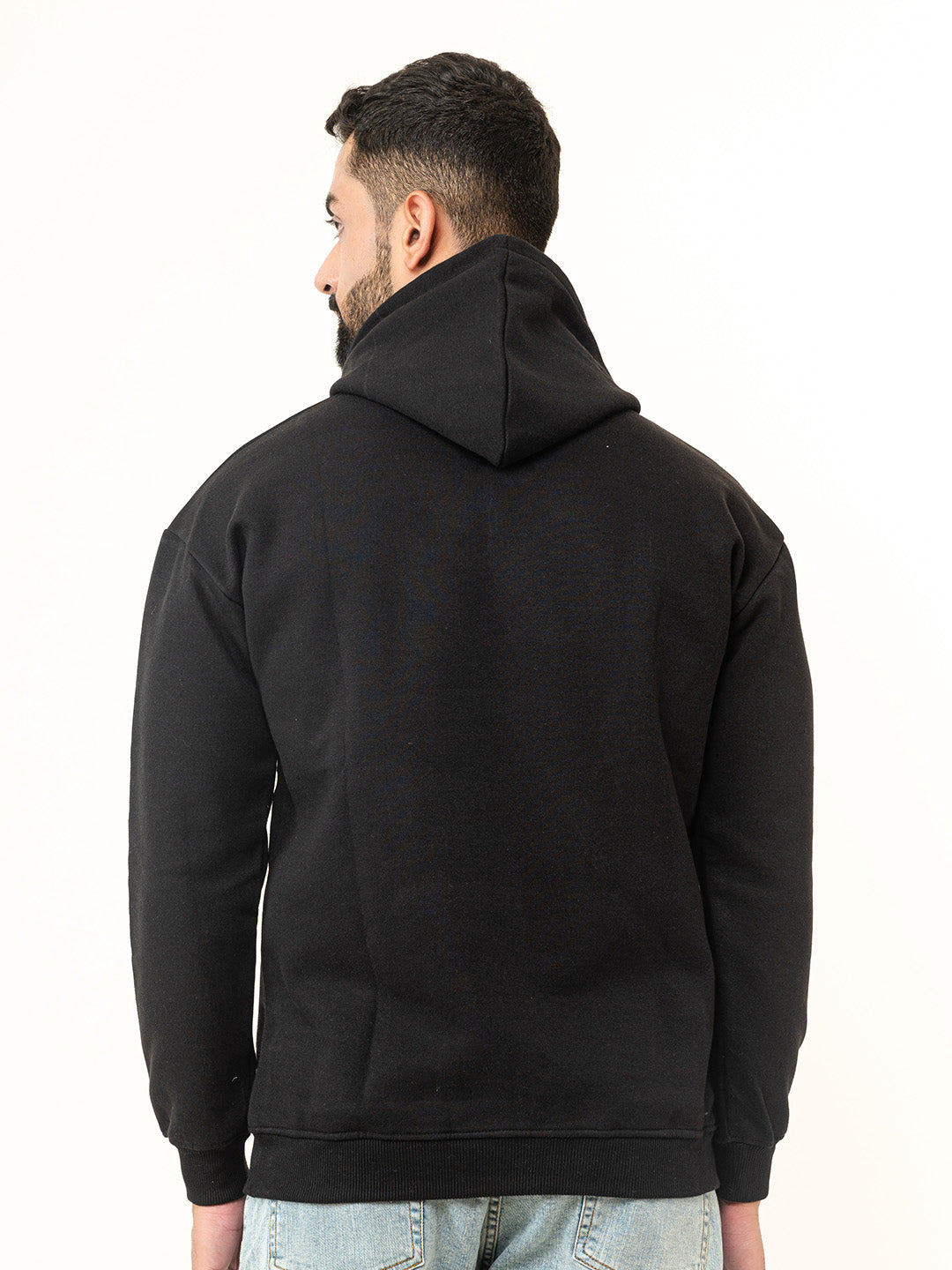 Solid Black Hoodie