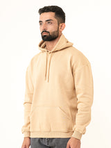 Solid Beige Hoodie