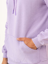 Solid Lilac Hoodie