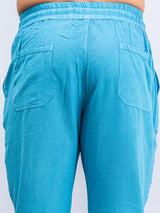 Blue Joggers for men