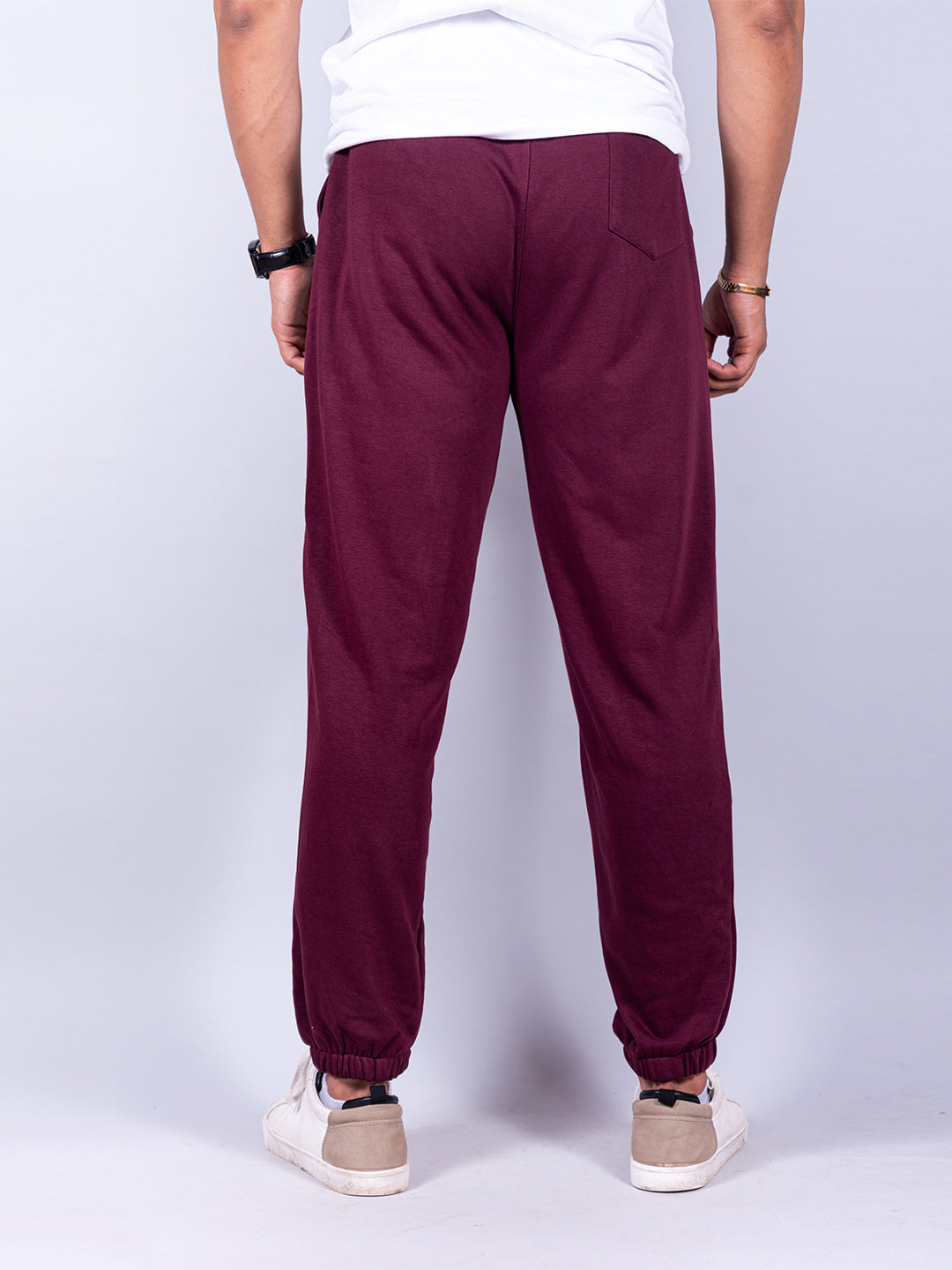 Burgundy best sale school joggers