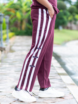 Burgundy Tistabene Track Pant