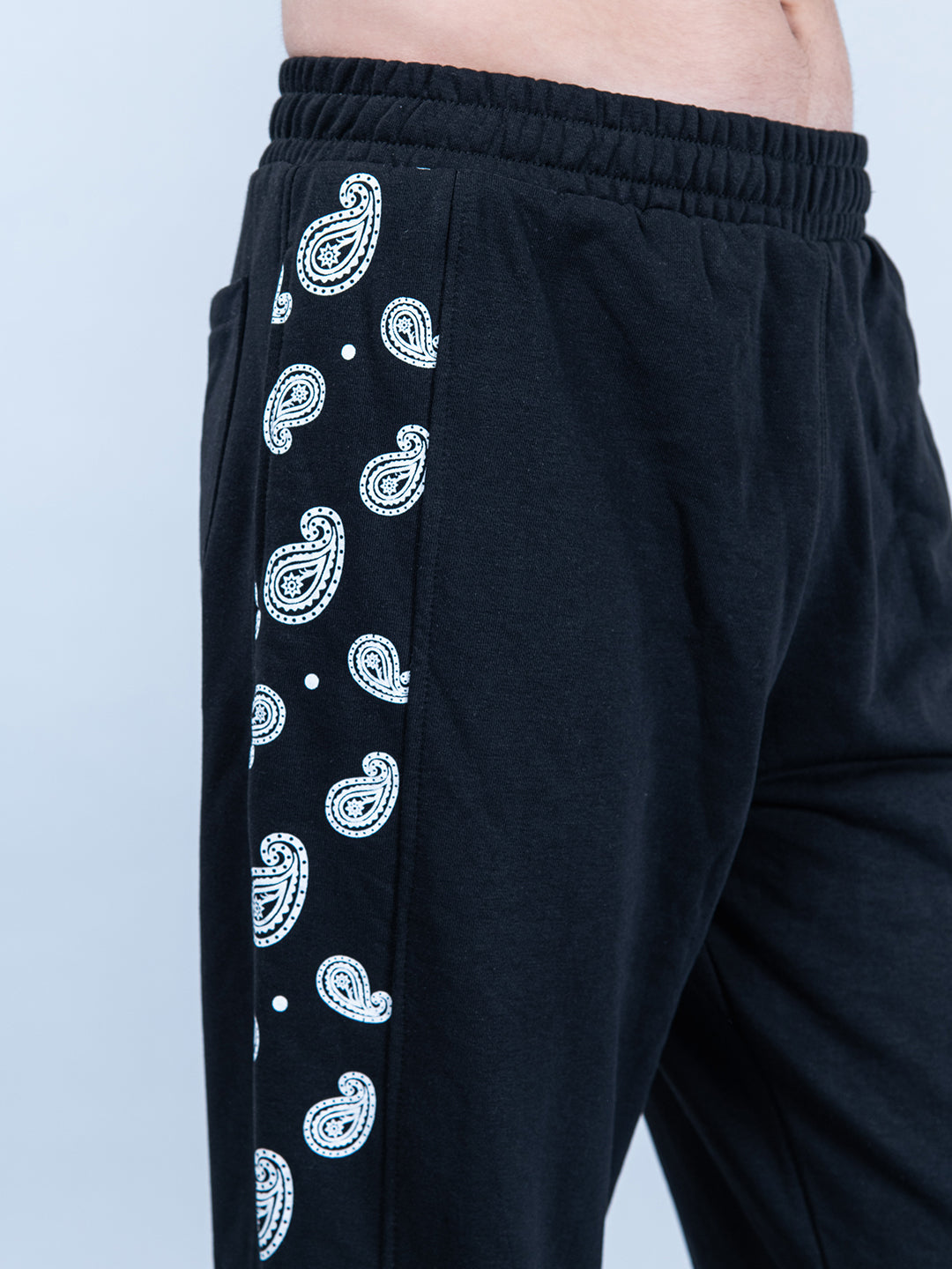 Printed joggers mens hot sale