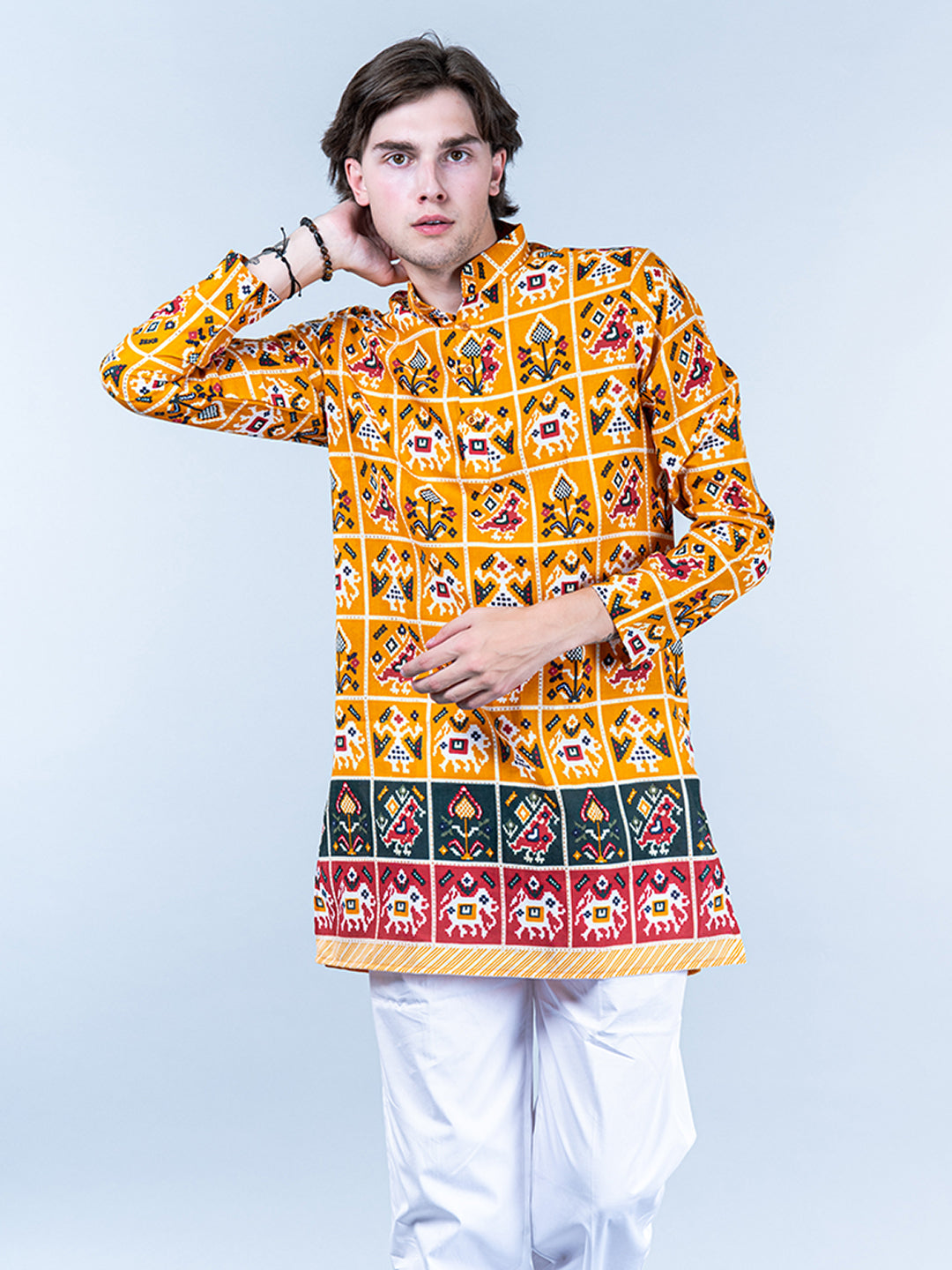 Buy Handmade India Rajasthani Nehru Jacket With Kurta Pyjama Set indian  Wedding Wear Outfits / Indian Mens Wear Sherwani / Mens Ethnic Wear Online  in India - Etsy