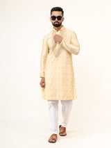 Beige Kurta