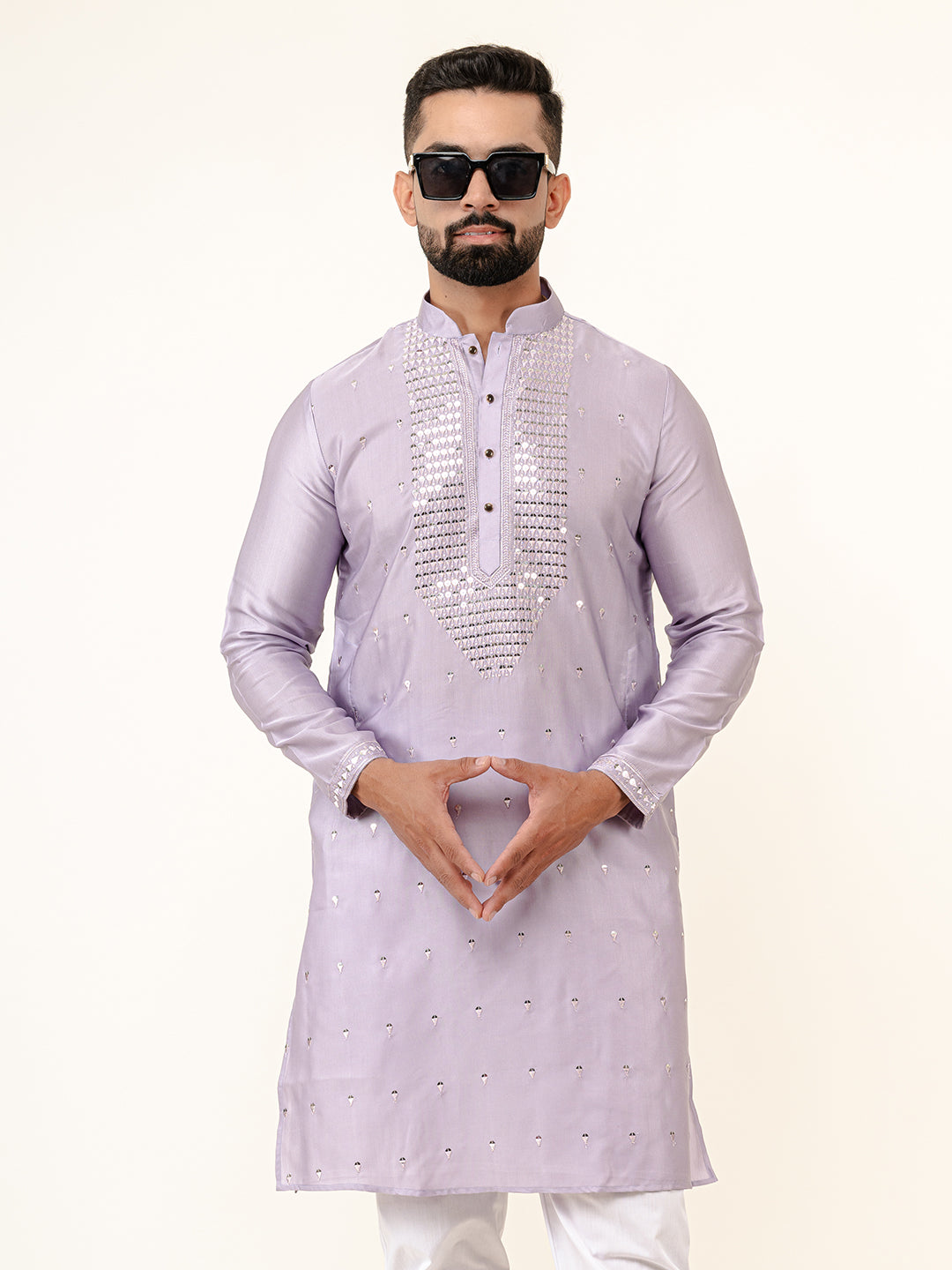 Lavendor Kurta