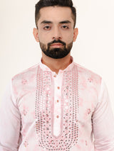 embroidered kurta for men