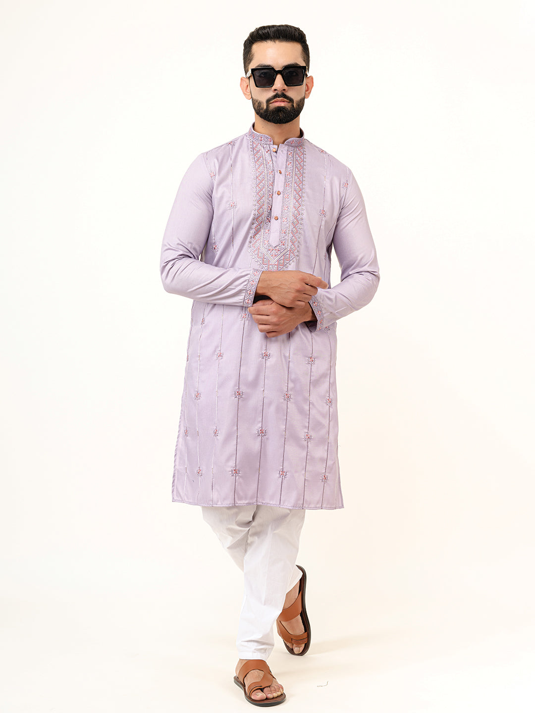 Lavendor Kurta