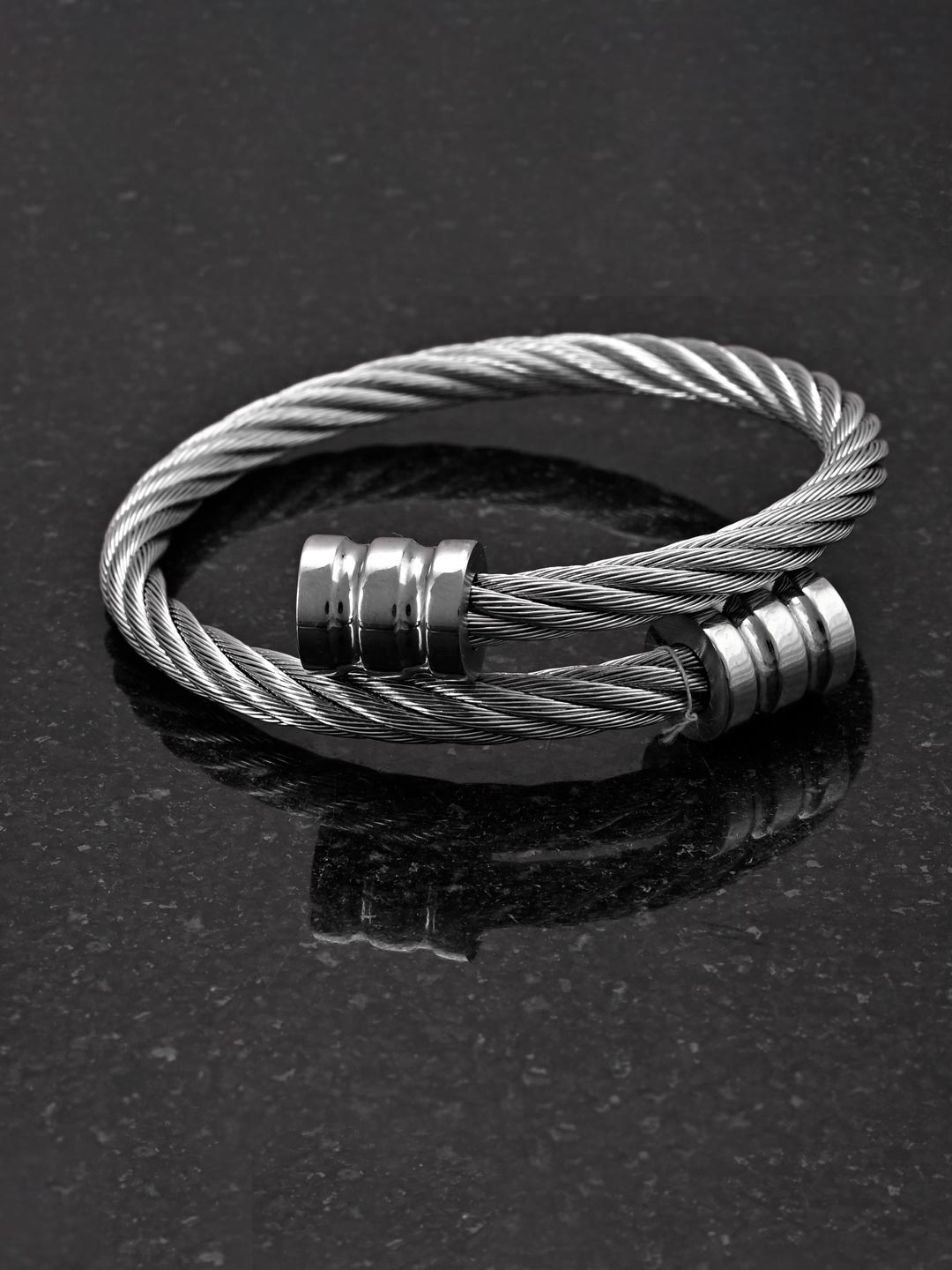 Classic Modern Kada Mens Bracelet