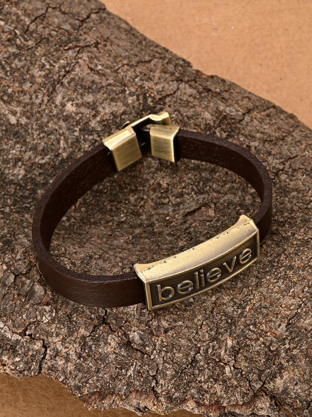 Slogan Style Icon Bands Mens Bracelet