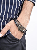 Sports Style Icon Bands Mens Bracelet