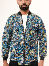 Multicolor Moonshine Printed Velvet Jacket (Unisex)