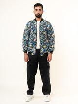 Multicolor Moonshine Printed Velvet Jacket (Unisex)