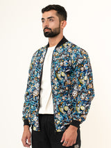 Multicolor Moonshine Printed Velvet Jacket (Unisex)