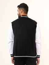 Black R Varsity Jacket (Unisex)