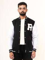 Black R Varsity Jacket (Unisex)