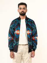 Multicolor Pendleton Printed Velvet Jacket (Unisex)