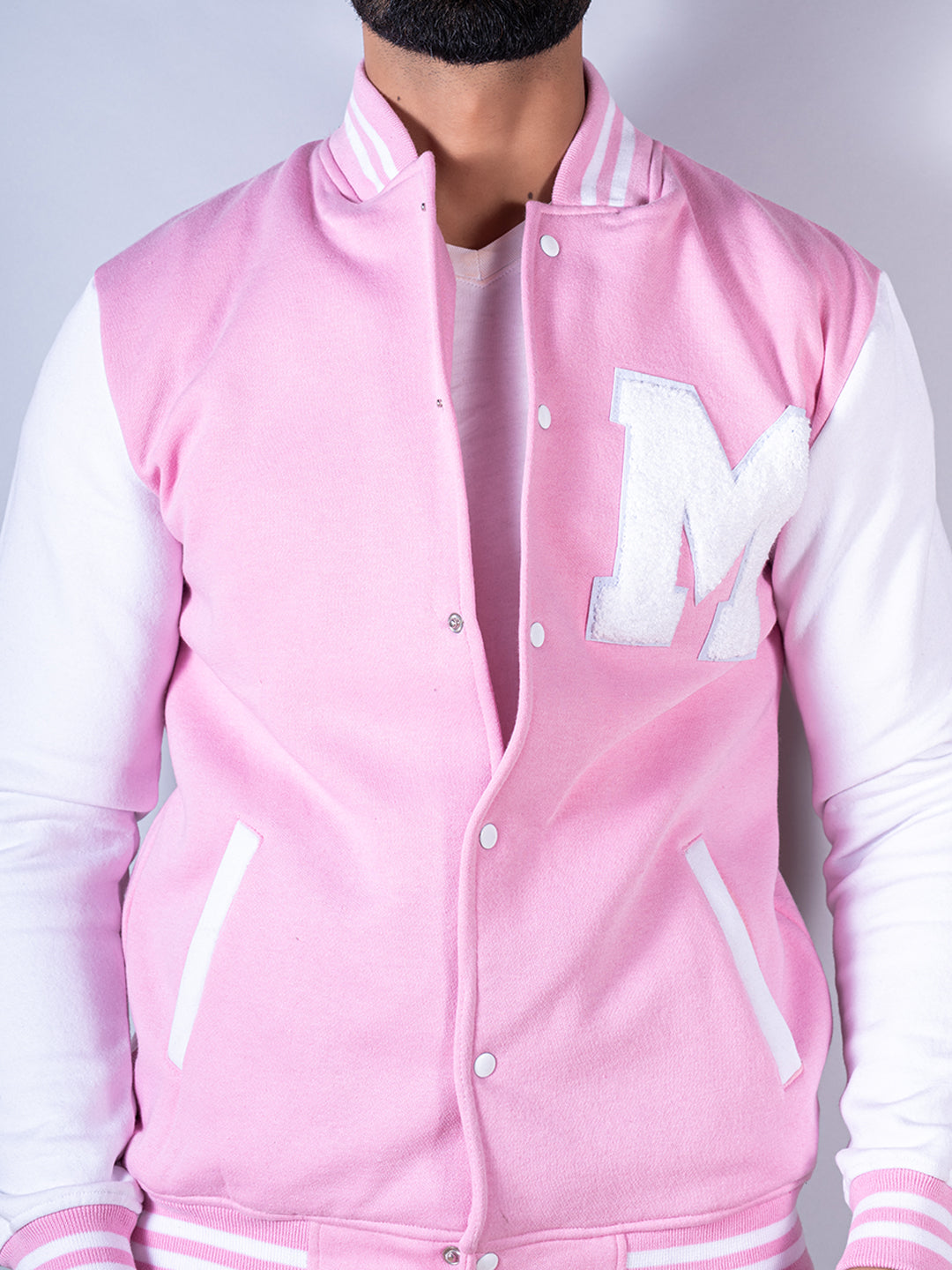 ASOS DESIGN twill jacket in washed pink | ASOS