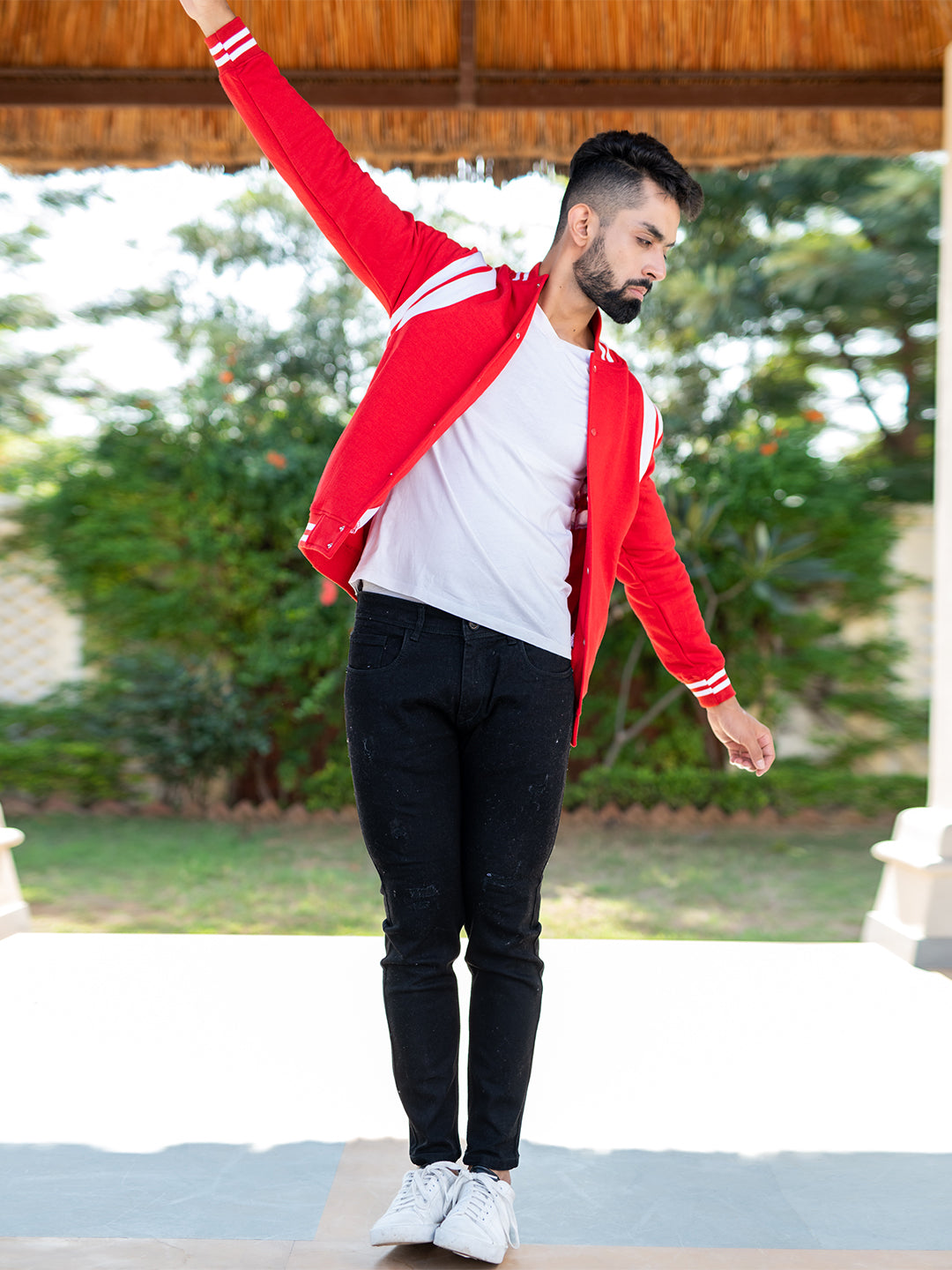 Red Varsity Jacket (Unisex)