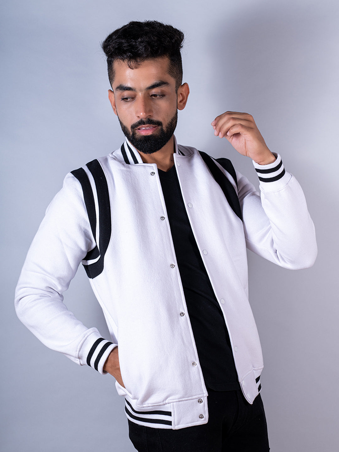 White deals jacket online