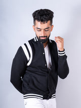 Black Varsity Jacket (UNISEX)