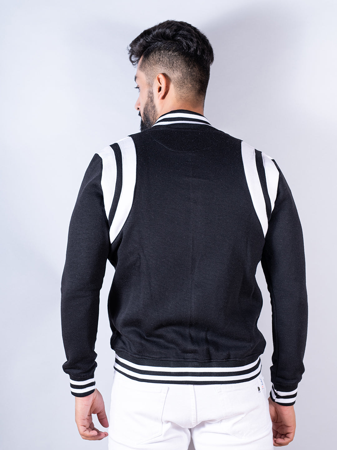 Black Varsity Jacket (UNISEX)