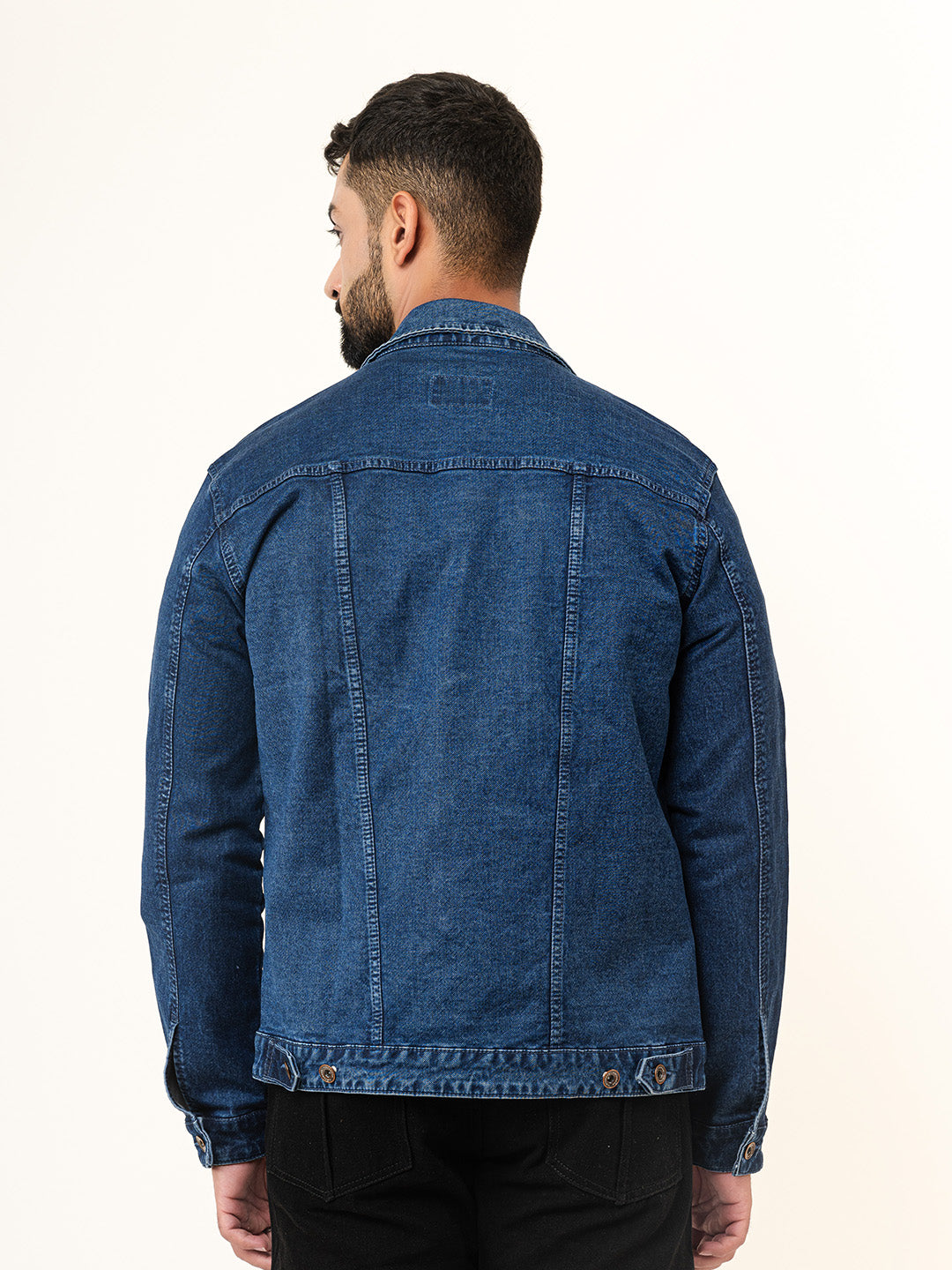 Blue Two Pockets Denim Jacket