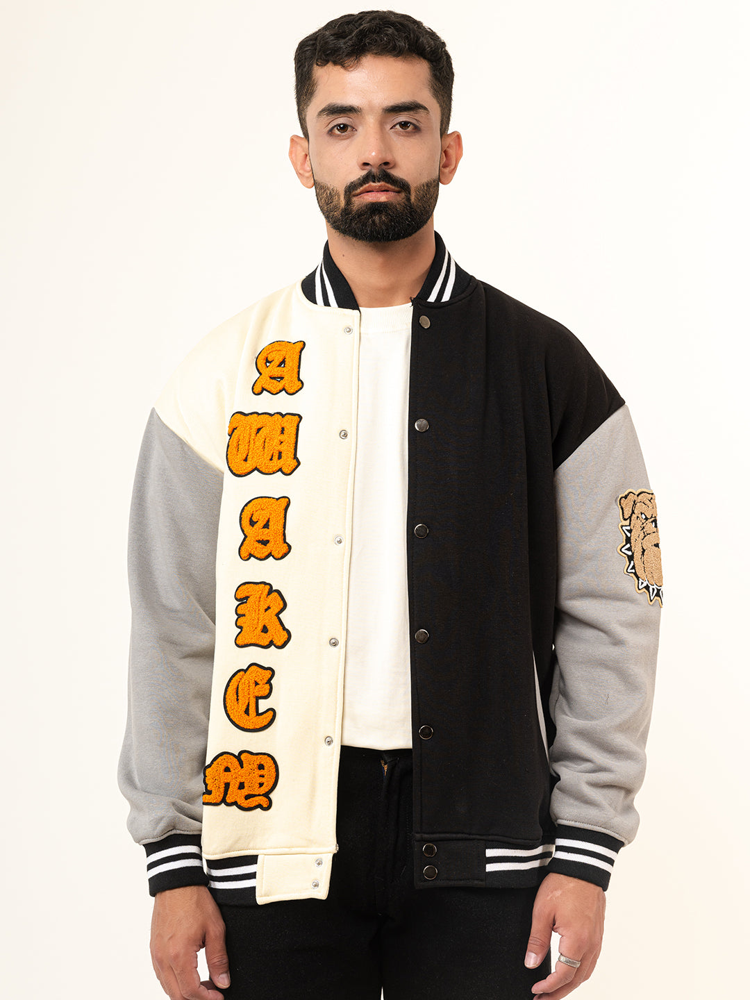 Multi Color Block Awake Varsity Jacket (Unisex)