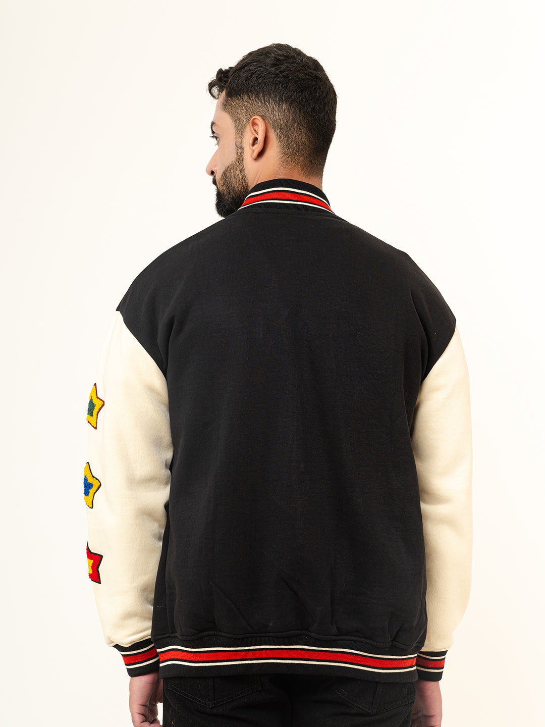 Black Poker Varsity Jacket (Unisex)