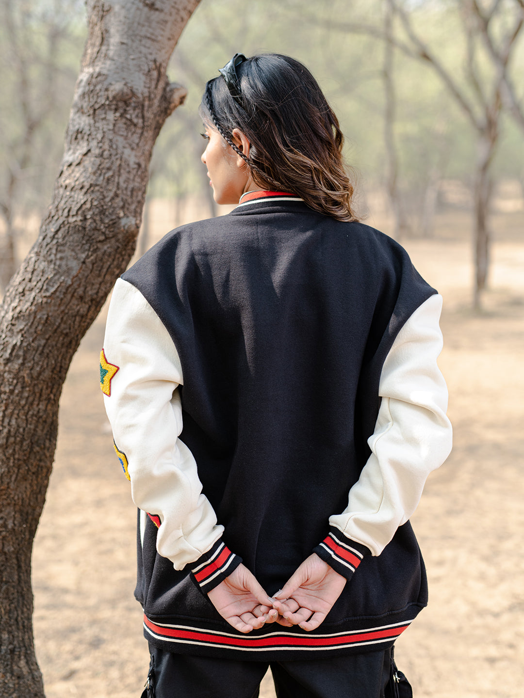 Black Poker Varsity Jacket (Unisex)