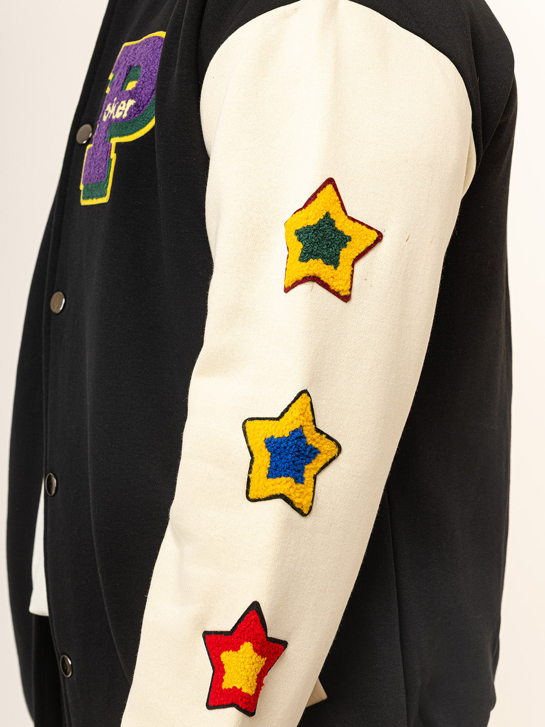 Black Poker Varsity Jacket (Unisex)